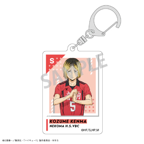 Haikyu!! Trading Acrylic Key Ring A (Set of 7) 排球少年 鎖匙扣 吊飾 掛飾