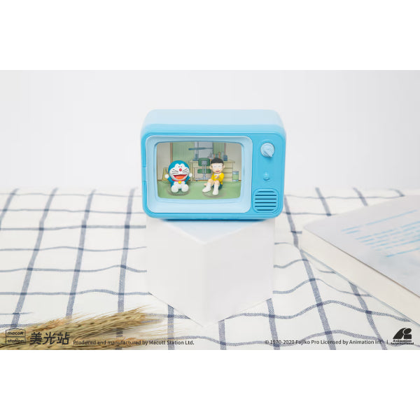 Doraemon TV micro scene box (Blue / Pink) 多啦A夢 叮噹 大雄