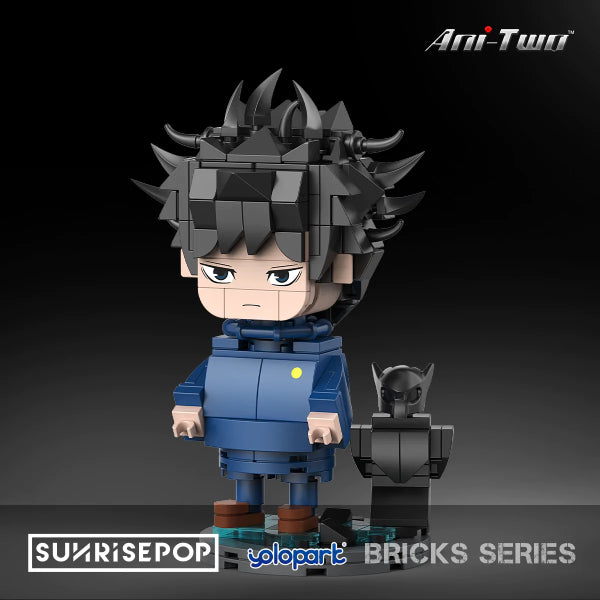 Big Head Bricks Jujutsu Kaisen (Yuji Itadori / Megumi Fushiguro / Satoru Gojo / Nobara Kugisaki) 咒術迴戰 積木