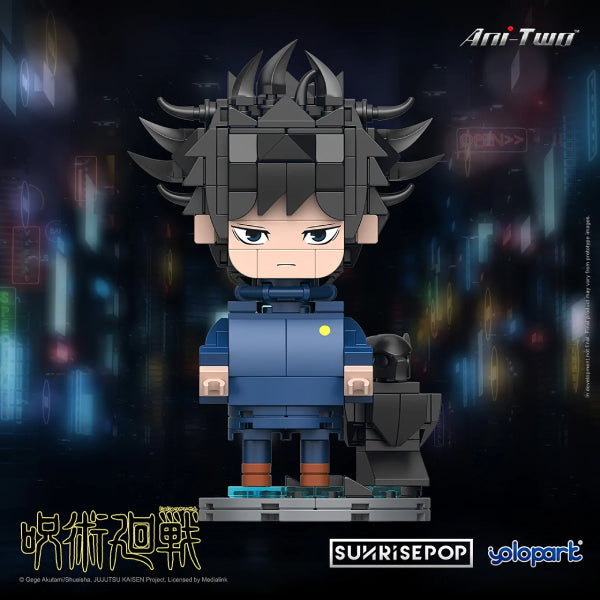 Big Head Bricks Jujutsu Kaisen (Yuji Itadori / Megumi Fushiguro / Satoru Gojo / Nobara Kugisaki) 咒術迴戰 積木
