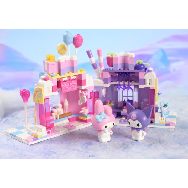 Qman - Sweet Peers My Melody & Kuromi 積木 可羅米