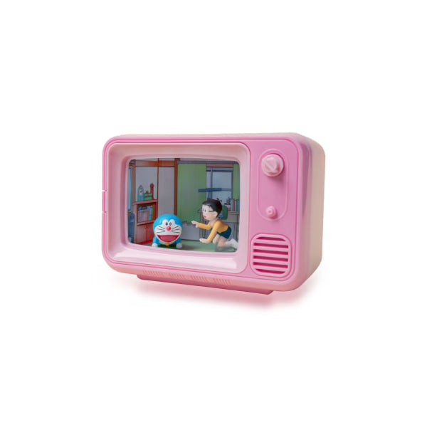 Doraemon TV micro scene box (Blue / Pink) 多啦A夢 叮噹 大雄