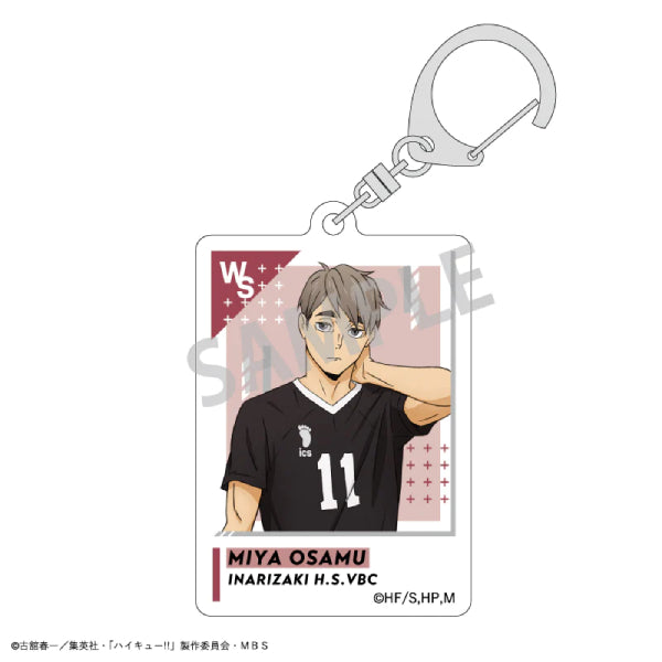 Haikyu!! Trading Acrylic Key Ring A (Set of 7) 排球少年 鎖匙扣 吊飾 掛飾