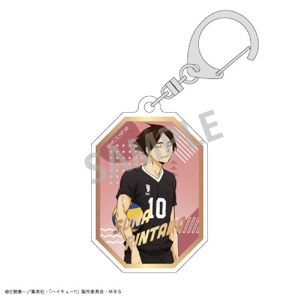 Haikyu!! Trading Gilding Key Ring A (set of 7) 排球少年 鎖匙扣 吊飾 掛飾