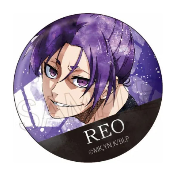 Blue Lock Wet Color Series Can Badge Vol.2 (Set of 8) 藍色監獄 襟章