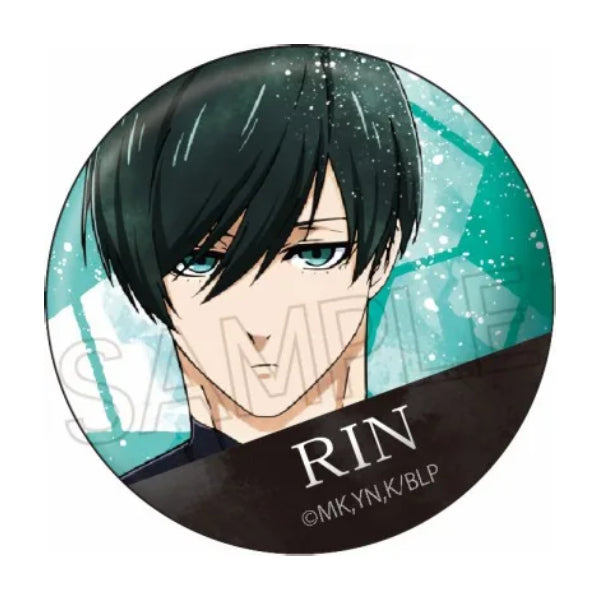 Blue Lock Wet Color Series Can Badge Vol.2 (Set of 8) 藍色監獄 襟章