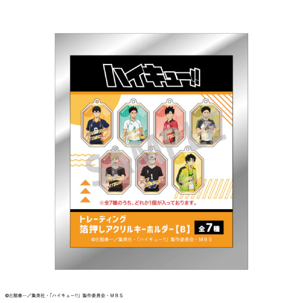 Haikyu!! Trading Gilding Key Ring B (Set of 7) 排球少年 鎖匙扣 吊飾 掛飾