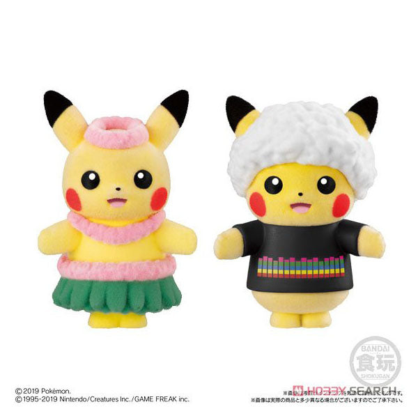 Pokemon Pokemofu Doll 3 Pikachu Clothes Changing Selection
