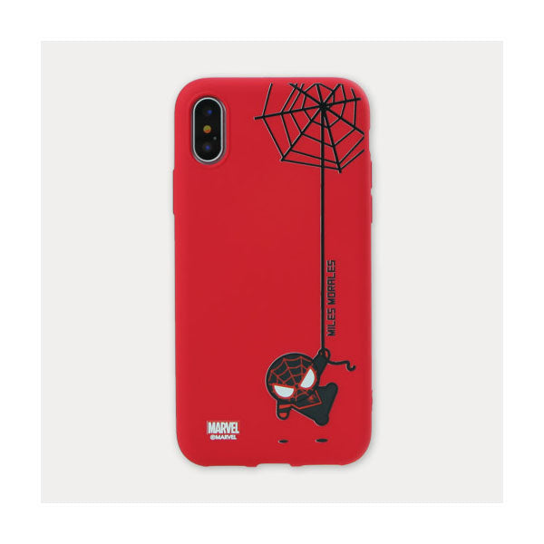 Marvel Spiderman/Gwen/Miles Pocket Hero Color Jelly Soft iPhone Case