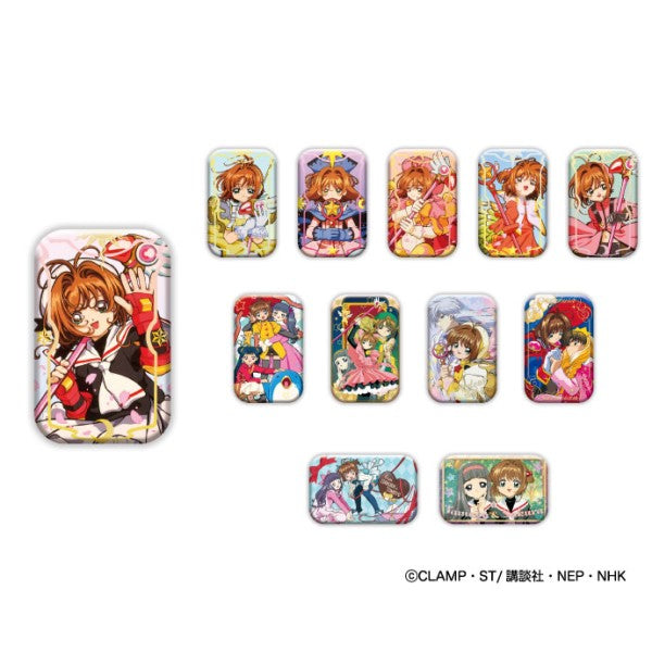 百變小櫻 Cardcaptor Sakura Square Can Badge Collection (set of 12)