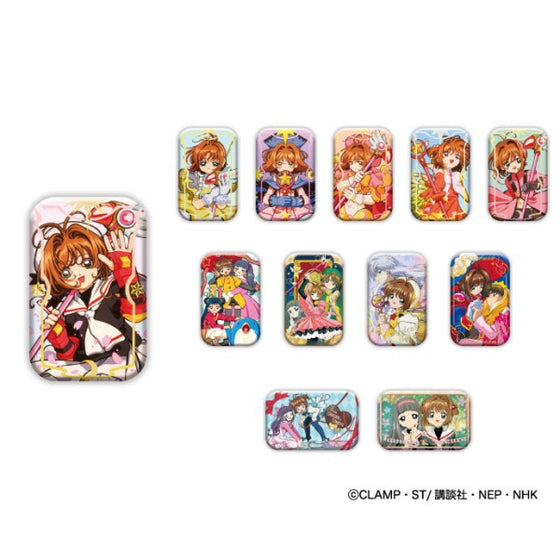 百變小櫻 Cardcaptor Sakura Square Can Badge Collection (set of 12)