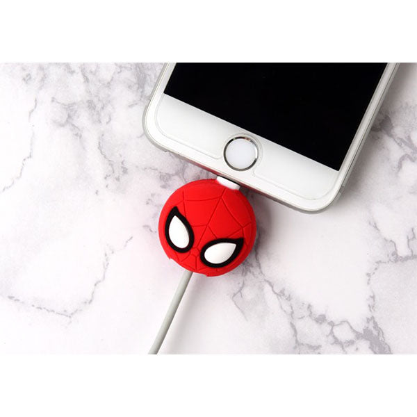 Marvel iPhone Android Smartphone Cable Protector Spiderman