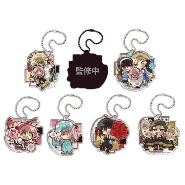 Pita! Deformed Spy x Family Episode Acrylic Key Ring (Set of 7) 間諜家家酒  間諜過家家 安妮亞 アーニャ