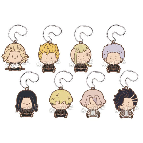 Chubby Chubby Tokyo Revengers Rubber Key Ring (Set of 8) 東京復仇者 吊飾 鎖匙扣